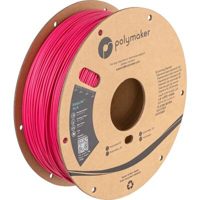 Polymaker PolyLite PLA Magenta - Filamento 3D Polymaker PolyLite PLA Magenta - Filamento 3D
