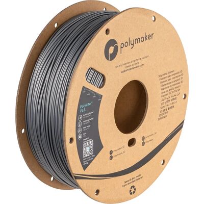 Polymaker Acido polilattico grigio - Filamento 3D Polymaker Acido polilattico grigio - Filamento 3D