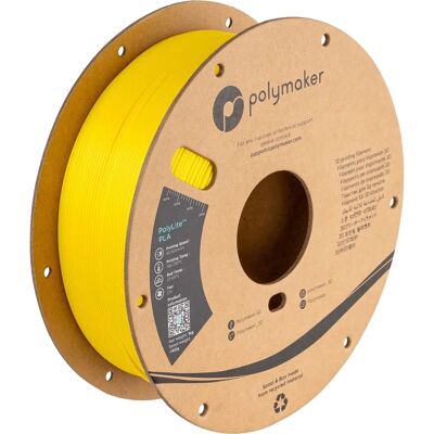 Polymaker PolyLite PLA - Giallo - Filamento 3D Polymaker PolyLite PLA - Giallo - Filamento 3D