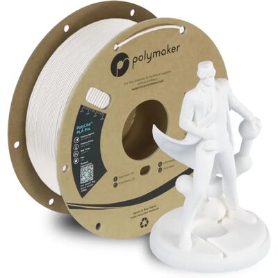 Polymaker PolyLite PLA PRO Fehér - Fűtött 1,75mm 1kg Polymaker PolyLite PLA PRO Fehér - Fűtött 1,75mm 1kg