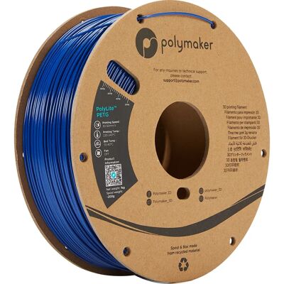 Polymaker PB01007 Kék PETG 3D nyomtató filament Polymaker PB01007 Kék PETG 3D nyomtató filament