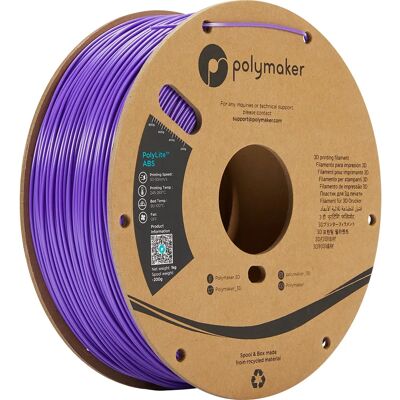 Polymaker - PE01008 PolyLite ABS - Lila - 1.75 mm - Szál Polymaker - PE01008 PolyLite ABS - Lila - 1.75 mm - Szál