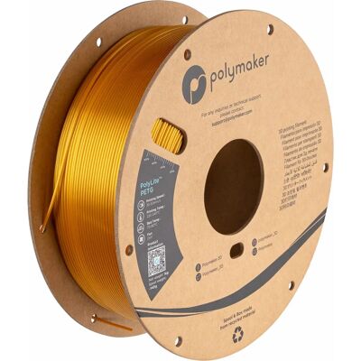 Polymaker PB01013 Guld PETG Filament - Värmetåligt, Hög draghållfasthet - 1.75mm 1kg Polymaker PB01013 Guld PETG Filament - Värmetåligt, Hög draghållfasthet - 1.75mm 1kg
