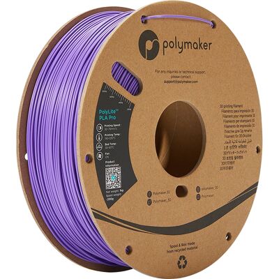 Polymaker PolyLite PLA PRO Viola - Filamento 3D Polymaker PolyLite PLA PRO Viola - Filamento 3D