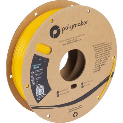 Polymaker Polymaker PolyFlex TPU95 V2 - Gul - 3D filament Polymaker Polymaker PolyFlex TPU95 V2 - Gul - 3D filament