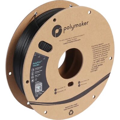 Polymaker PolyFlex TPU-90A Fekete - 3D Filament - 750g Polymaker PolyFlex TPU-90A Fekete - 3D Filament - 750g