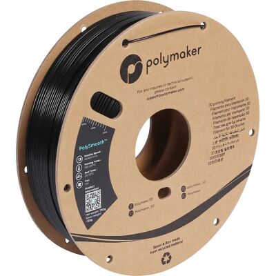 Filament PolySmooth 3D de Polymaker PJ01001 - Noir - Publicité Filament PolySmooth 3D de Polymaker PJ01001 - Noir - Publicité