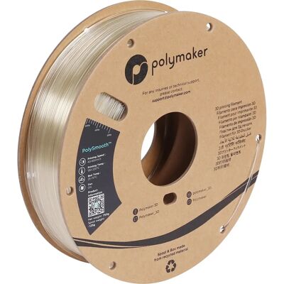 Polymaker PJ01011 PolySmooth Filament - Transparent - 1.75 mm - 750 g - 3D Printer Filament Polymaker PJ01011 PolySmooth Filament - Transparent - 1.75 mm - 750 g - 3D Printer Filament