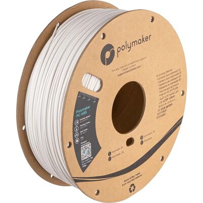 Polymaker PC04002 Weiß 3D Filament - Schlagfest & Hitzebeständig Polymaker PC04002 Weiß 3D Filament - Schlagfest & Hitzebeständig