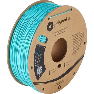 Polymaker PA02025 PolyLite Filament PLA 2.85 mm - 1000 g - Turquoise - Filament 3D Polymaker PA02025 PolyLite Filament PLA 2.85 mm - 1000 g - Turquoise - Filament 3D