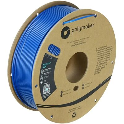 Polymaker PolyLite ASA UV-beständiges Filament - 2.85mm 1000g Blau Polymaker PolyLite ASA UV-beständiges Filament - 2.85mm 1000g Blau