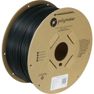 Polymaker PolyLite PLA True Black - 1.75mm - 3kg 3D-printer filament Polymaker PolyLite PLA True Black - 1.75mm - 3kg 3D-printer filament