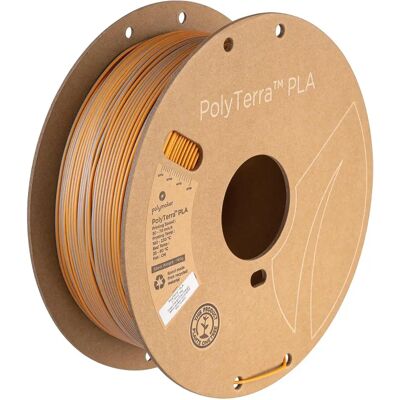 Polymaker Arancione Grigio Doppio Filamento PLA - Materiale per stampa 3D Polymaker Arancione Grigio Doppio Filamento PLA - Materiale per stampa 3D