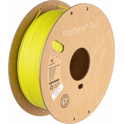 Polymaker Verde lime PolyTerra PLA - Filamento 1.75mm 1000g Polymaker Verde lime PolyTerra PLA - Filamento 1.75mm 1000g
