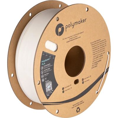 Polymaker PA12001 Hoogwaardige Snelheid PLA-filament - 3D-printer - Wit Polymaker PA12001 Hoogwaardige Snelheid PLA-filament - 3D-printer - Wit