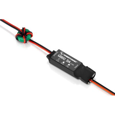 Hobbywing 30607000 Spannungsregler - RC Modellteil / Zubehör - 5A, 7.4V, 50x17x10mm Hobbywing 30607000 Spannungsregler - RC Modellteil / Zubehör - 5A, 7.4V, 50x17x10mm