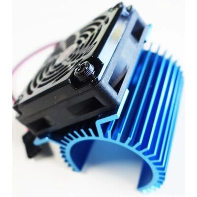 Hobbywing - 540er - Blu - Alluminio - Dissipatore Hobbywing - 540er - Blu - Alluminio - Dissipatore
