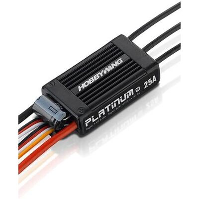 Hobbywing Platinum V4 Snelheidsregelaar - Lichtgewicht, 40A Hobbywing Platinum V4 Snelheidsregelaar - Lichtgewicht, 40A