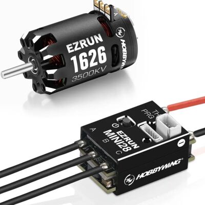 Hobbywing Hobbywing 1626SD 6500kV RC Motor & ESC Set Hobbywing Hobbywing 1626SD 6500kV RC Motor & ESC Set