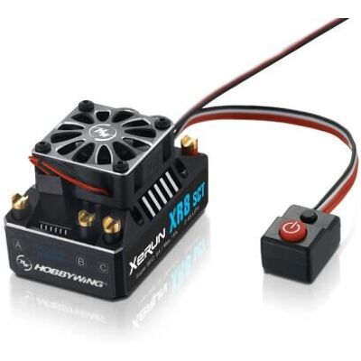 Hobbywing XR8 SCT 140A ESC - RC Modelonderdeel Hobbywing XR8 SCT 140A ESC - RC Modelonderdeel