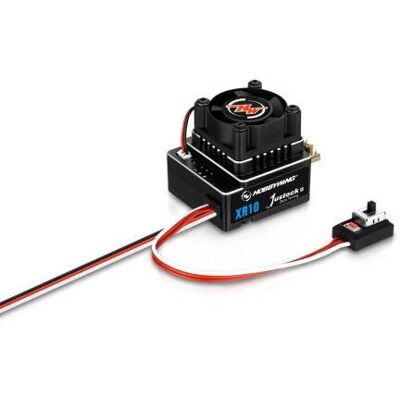 Hobbywing XR10 Justock G3 ESC - 1/10 schaal RC, 60A, programmeerbaar Hobbywing XR10 Justock G3 ESC - 1/10 schaal RC, 60A, programmeerbaar