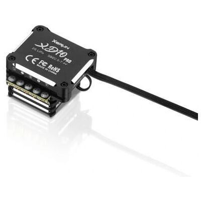 Hobbywing Xerun XD10 Pro Regelaar - RC Auto, 100A, 2S LiPo Hobbywing Xerun XD10 Pro Regelaar - RC Auto, 100A, 2S LiPo