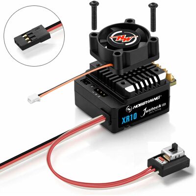 Hobbywing XR10 Justock G3S ESC - Course Équitable - Publicité Hobbywing XR10 Justock G3S ESC - Course Équitable - Publicité