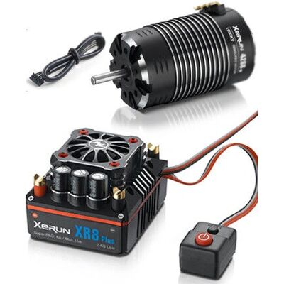 Hobbywing - XR8-Plus - ESC en motor kit Hobbywing - XR8-Plus - ESC en motor kit