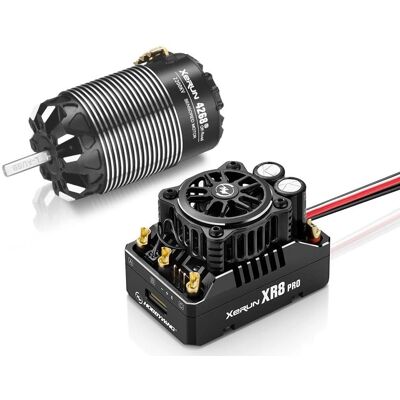 Hobbywing Xerun XR8 Pro G3 Combo met 4268SD 2200kV Off-Road Motor Hobbywing Xerun XR8 Pro G3 Combo met 4268SD 2200kV Off-Road Motor