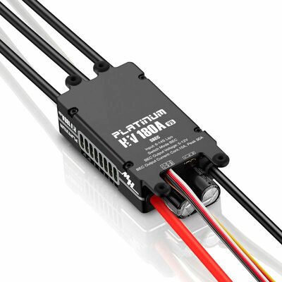 Hobbywing - Platinum Pro HV Regler V5 - 22-60V - 6-14S - ESC Hobbywing - Platinum Pro HV Regler V5 - 22-60V - 6-14S - ESC