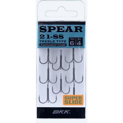 BKK - Spear 21-SS Treble Hook Super Slide - Größe 5 - Hook BKK - Spear 21-SS Treble Hook Super Slide - Größe 5 - Hook