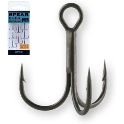 BKK Spear 21-SS Treble Hook - Size 8 - Fishing Equipment BKK Spear 21-SS Treble Hook - Size 8 - Fishing Equipment