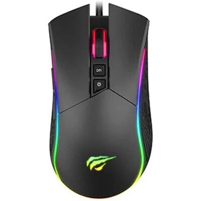 Havit MS1001S Gaming-Maus - Einstellbares DPI, RGB, 7 Tasten - USB Havit MS1001S Gaming-Maus - Einstellbares DPI, RGB, 7 Tasten - USB