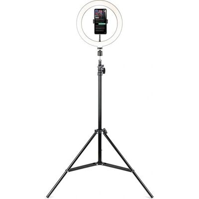 Havit ST7012 PRO - Verstellbares Stativ mit Ringlicht für Smartphone Havit ST7012 PRO - Verstellbares Stativ mit Ringlicht für Smartphone