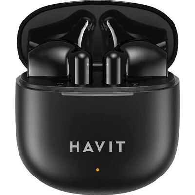 Bezdrátová sluchátka Havit TW976 - Bluetooth 5.3, 5h, Černá Bezdrátová sluchátka Havit TW976 - Bluetooth 5.3, 5h, Černá