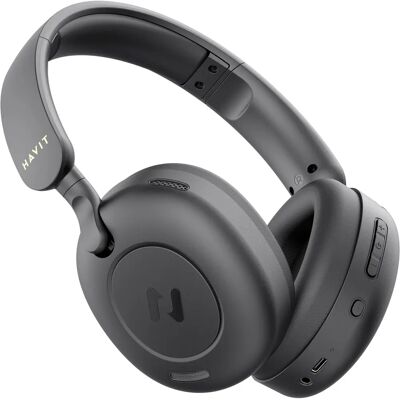 Havit Hibrid ANC Bluetooth Kopfhörer - Kopfbügel Musik/Alltag Schwarz Havit Hibrid ANC Bluetooth Kopfhörer - Kopfbügel Musik/Alltag Schwarz