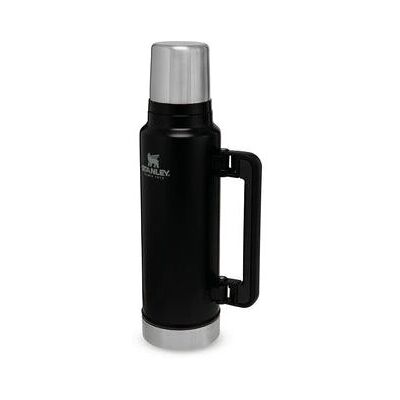 Stanley Schwarzer 1400ml Thermo Flask - Classic, Doppelwandig, Auslaufsicher Stanley Schwarzer 1400ml Thermo Flask - Classic, Doppelwandig, Auslaufsicher