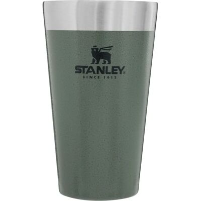Stanley Abenteuer Stapelbare Bier Pint Thermos - Hammertone Grün - Reisetasse Stanley Abenteuer Stapelbare Bier Pint Thermos - Hammertone Grün - Reisetasse