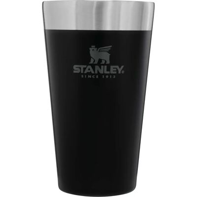 Matte Zwarte 0,47L Biermok - Stanley Houdt Bier 4u Koud Matte Zwarte 0,47L Biermok - Stanley Houdt Bier 4u Koud