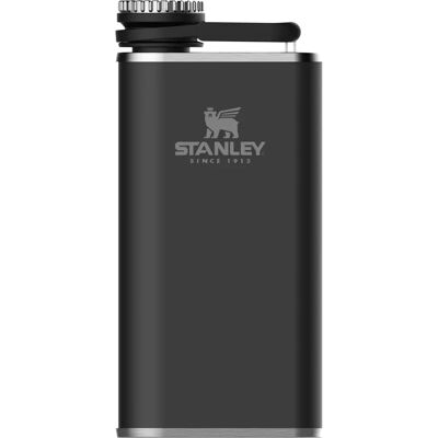 Stanley Classic Wide Mouth Stainless Steel Flask - 0.23L - Black Stanley Classic Wide Mouth Stainless Steel Flask - 0.23L - Black