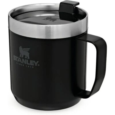 Stanley 0,35L Matkakuppi - Musta, Ruostumaton teräs, kaksois-kerroksen tyhjiöeristys Stanley 0,35L Matkakuppi - Musta, Ruostumaton teräs, kaksois-kerroksen tyhjiöeristys