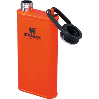Stanley 0,23L Klassisk Rustfrit Stål Rejseflaske - Orange Blaze Stanley 0,23L Klassisk Rustfrit Stål Rejseflaske - Orange Blaze