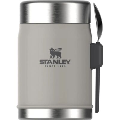 Stanley Classic 14oz tuhkainen ruokakannu sporkilla - Food Jar Stanley Classic 14oz tuhkainen ruokakannu sporkilla - Food Jar