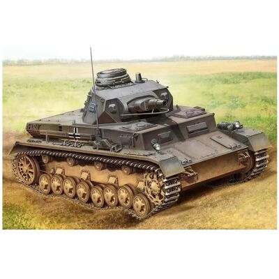 Hobby Boss Panzer IV Ausf B 1/35 Militärmodell - Detaljerad & Enkel Hobby Boss Panzer IV Ausf B 1/35 Militärmodell - Detaljerad & Enkel