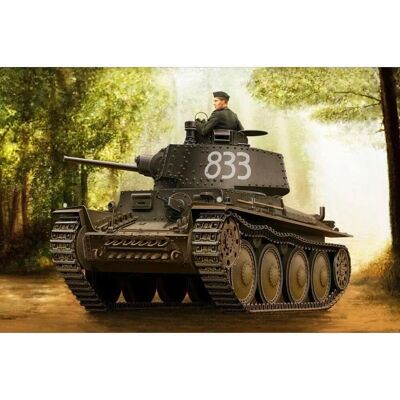 Hobby Boss Panzer Kpfw.38 (t) Ausf.E / F 1/35 Militärmodellkit - Hobb80136 Hobby Boss Panzer Kpfw.38 (t) Ausf.E / F 1/35 Militärmodellkit - Hobb80136