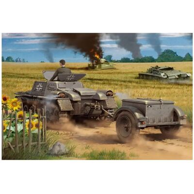 Hobby Boss Modellkit - 1:35 Skala Militärt fordon - Pz.Pkfw.I Ausf.A Hobby Boss Modellkit - 1:35 Skala Militärt fordon - Pz.Pkfw.I Ausf.A