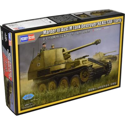 Hobby Boss Marder III Ausf.M 1:35 Militärmodellkit Hobby Boss Marder III Ausf.M 1:35 Militärmodellkit