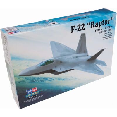 Hobby Boss F-22 Raptor 1/72 Modellbausatz - Flugzeug Hobby Boss F-22 Raptor 1/72 Modellbausatz - Flugzeug