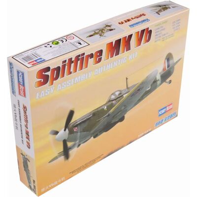 Hobby Boss Supermarine Spitfire Mk.Vb 1:72 - Airplane Model Kit Hobby Boss Supermarine Spitfire Mk.Vb 1:72 - Airplane Model Kit