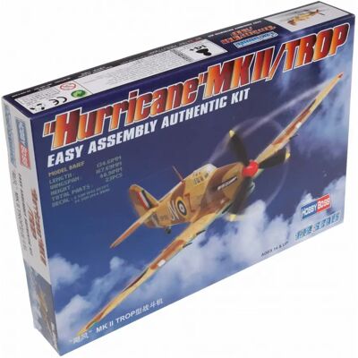 Hobby Boss Hawker Hurricane Mk.II Trop - 1:72 Modellbausatz Hobby Boss Hawker Hurricane Mk.II Trop - 1:72 Modellbausatz